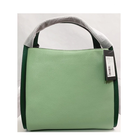 NWT Kate Spade ♠️ KNOTT Medium Colorblock Soft Pebble Leather Handbag - Picture 5 of 13